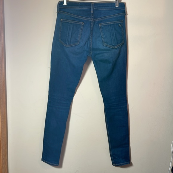 Rag & Bone New York Women’s ‘Bloo Moon’ Dark Wash Ankle Skinny Jeans Size 26 - Picture 3 of 10
